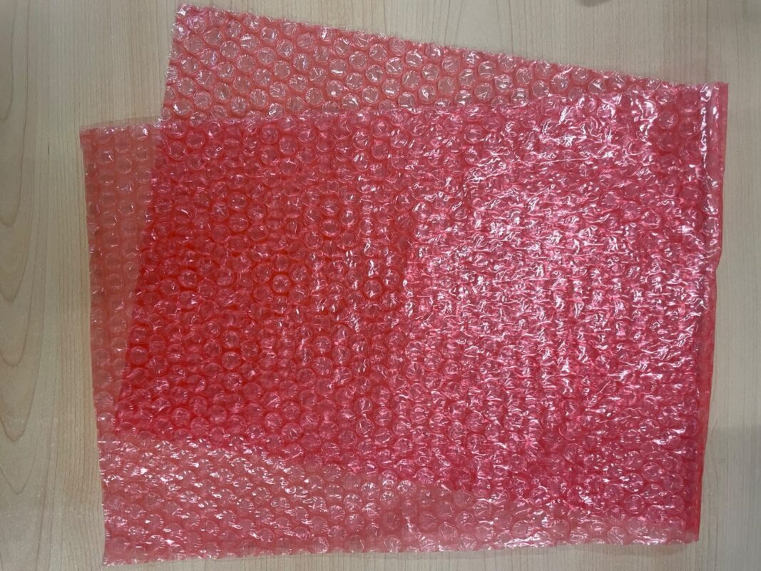 bubble lembaran antistatik